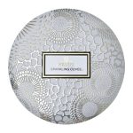 Voluspa 3-Wick Candle Decorative Tin Sparkling Cuvée 340g