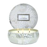 Voluspa 3-Wick Candle Decorative Tin Sparkling Cuvée 340g