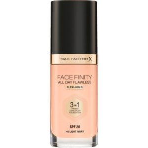 Max Factor Facefinity 3 In 1 Foundation 40 Light Ivory