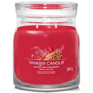 Yankee Candle Signature Medium Jar Sparkling Cinnamon 368g