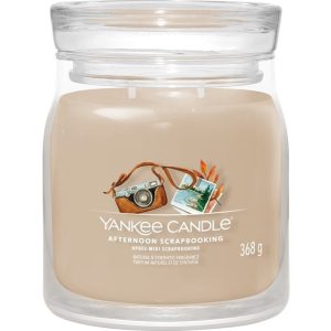 Yankee Candle Signature Medium Jar Afternoon Scrapbooking 368g
