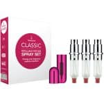 Travalo Classic HD Refillable Perfume Spray Set Of 3 Pink