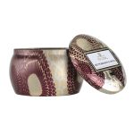 Voluspa Decorative Tin Candle Gilt Pomander & Hinoki 113g
