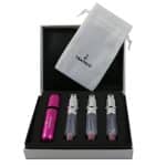 Travalo Classic HD Refillable Perfume Spray Set Of 3 Pink
