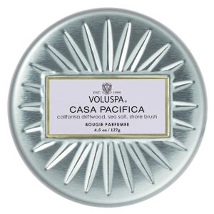 Voluspa Decorative Tin Candle Casa Pacifica 127g