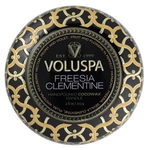 Voluspa Decorative Tin Candle Freesia Clementine 113g