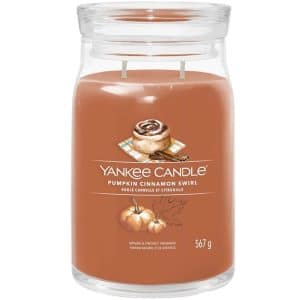 Yankee Candle Signature Large Jar Pumpkin Cinnamon Swirl 567g
