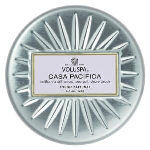 Voluspa Decorative Tin Candle Casa Pacifica 127g