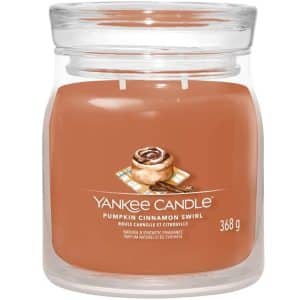Yankee Candle Signature Medium Jar Pumpkin Cinnamon Swirl 368g