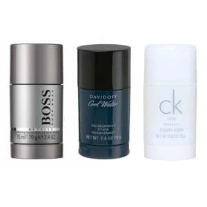 3-pack Deostick (Boss Bottled + Cool Water + CK One 75ml)