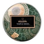 Voluspa Mini Decorative Tin Candle Temple Moss 113g