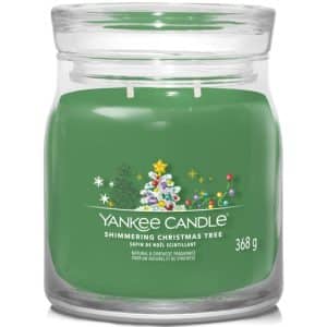 Yankee Candle Signature Medium Jar Shimmering Christmas Tree 368g