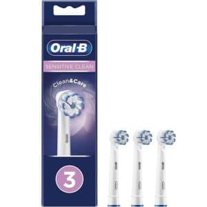 Oral-B Sensitive Clean Toothbrush Head 3pc