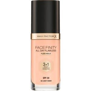 Max Factor Facefinity 3 In 1 Foundation 40 Light Ivory